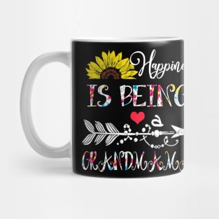 Happiness is being a grandmama mothers day gift Mug